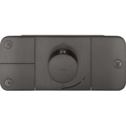 Hansgrohe Axor One kit de montage final 45713340 module thermostatique encastré, 3 consommateurs, chrome noir brossé
