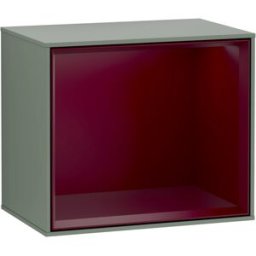 Villeroy und Boch Villeroy et Boch module d' Finion F590HBGM 41.8x35.6x27cm, station de charge, étagère Peony Matt , Olive Matt Lacquer