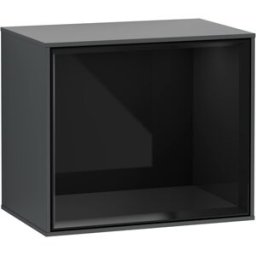 Villeroy und Boch Villeroy et Boch module d' Finion G590PHHG 41.8x35.6cm, station de charge, Emotion, étagère Glossy Black, Midnight Blue Matt Lacquer
