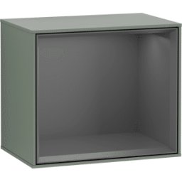 Villeroy und Boch Villeroy et Boch module d' Finion F580GKGM 41.8x35.6x27cm, étagère Antracite Matt, Olive Matt Lacquer