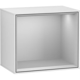 Villeroy und Boch Villeroy et Boch module d' Finion Villeroy et Boch FD10GJMT 41,8x35,6x27cm, étagère gris clair, laqué blanc mat