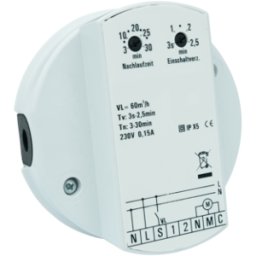 Module de contrôle Blauberg Valeo 8070198 30/60 T 30/60 m3/h, 60 sec. Délai d'exécution, 7 min de temps de suivi