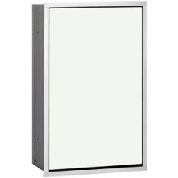Emco Asis module 300 poubelle 973227430 aluminium / optiwhite, modèle encastré