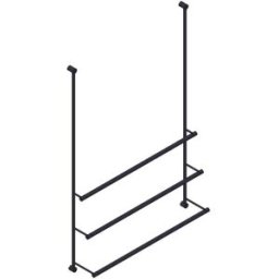 Giese GmbH Giese Server porte-serviettes de bain 30854-14 noir mat