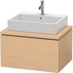 Duravit L-Cube meuble sous-vasque LC581103030 72 x 54,7 cm, Eiche natur , pour console, 1 coulissant