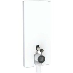 Geberit Monolith WC module 131033SI5 verre blanc , hauteur 114 cm