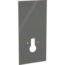 Panneau avant Geberit 242383JK1 WC suspendu 101cm, lave / verre, pour module sanitaire Monolith