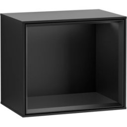Villeroy und Boch Villeroy et Boch module d' Finion G590PDPD 41.8x35.6cm, station de charge, Emotion, étagère Black Matt, Black matt laquer