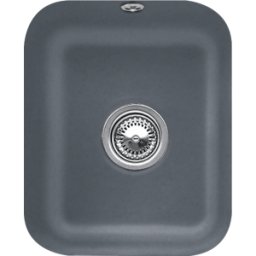 Villeroy und Boch Villeroy et Boch 670401i4 avec set de vidage, fonctionnement manuel, Graphit montage, Graphit