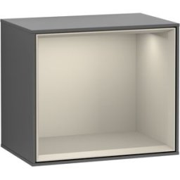 Villeroy und Boch Villeroy et Boch module d' Finion F580HHGK 41.8x35.6x27cm, étagère Sand mat, anthracite mat