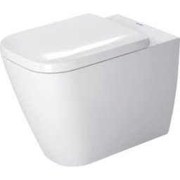 Duravit Happy D.2 stand Happy D.2 WC 21590900001 pour alimentation en eau variable, blanc, wondergliss