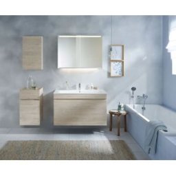 Geberit Option armoire miroir 500583001 900x700x150mm, avec éclairage, deux portes
