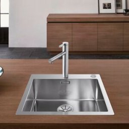Blanco Claron évier 521633 500-IF / A , 56 x 51 cm, Inox , avec télécommande de vidange PushControl