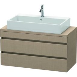 Duravit DuraStyle vasque DS530907575 100 x 47,8 cm, lin, pour console, 2 tiroirs