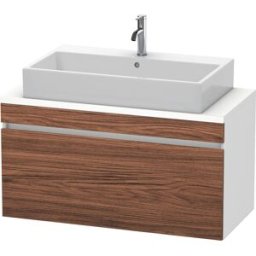 Duravit DuraStyle vasque match0 DS530402118 100 x 47,8 cm, blanc foncé / match2 mat, pour console, coulissant 2000