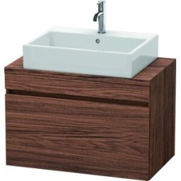 Duravit DuraStyle vasque match0 DS530202121 80 x 47,8 cm, noyer foncé, pour console, coulissant 2000
