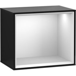 Villeroy und Boch Villeroy et Boch module d' Finion G590MTPH 41.8x35.6cm, station de charge, emotion, étagère White Matt , Glossy Black Lacquer