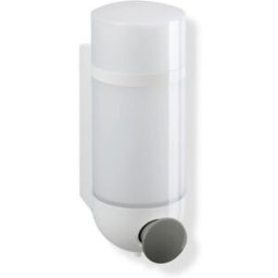 Hewi 477 distributeur de savon 477.06.1000536 corail, Réservoirs blanc mat