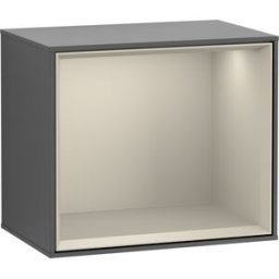 Villeroy und Boch Villeroy et Boch module d' Finion Villeroy et Boch FD10HHGK 41,8x35,6x27cm, étagère Sand mat, anthracite mat