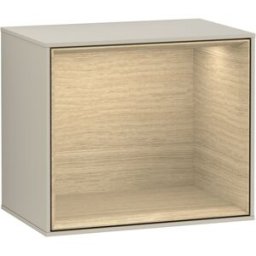 Villeroy und Boch Villeroy et Boch module d' Finion F590PCHH 41.8x35.6x27cm, station de charge, étagère Oak Veneer , Sand Matt Lacquer