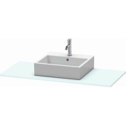 Duravit console XSquare XS060F00909 120x55cm, avec découpe 2000 , bleu 2000 mat