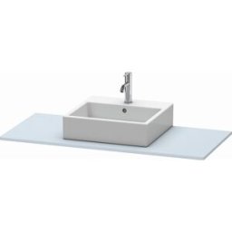 Duravit console XSquare XS060D09797 80x55cm, avec découpe 2000 , bleu 2000 soie satinée