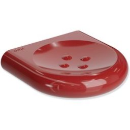 Hewi 477 porte-savon 477.02.20033 120mm, avec boutons, rubinrot