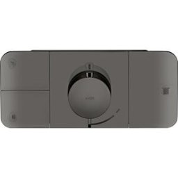 Hansgrohe Axor One kit de montage final 45713330 module thermostatique encastré, 3 consommateurs, chrome noir poli