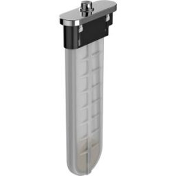 sBox hansgrohe jantes de bain 28020000 chrome, ovale, pour bord de baignoire et de carrelage