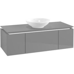 Villeroy und Boch Villeroy & Boch Legato Villeroy & Boch B577L0FP 120x38x50cm, avec éclairage LED, Glossy Grey