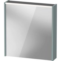 Duravit D-Code armoire à glace DC7105LHGHG2000 650x700 mm, vert fjord, avec éclairage et prise J