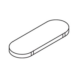 Hewi insert 6016997 gris clair, pour 800.03.200
