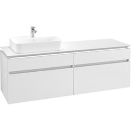 Villeroy und Boch Villeroy & Boch Legato Villeroy & Boch B764L0MS 160x55x50cm, avec éclairage LED, White Matt