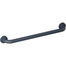 Hewi 477 Badetuchhalter 477.30B31092 800 mm, gris anthracite, insert en acier, mat