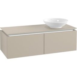 Villeroy und Boch Villeroy & Boch Legato Villeroy & Boch B581L0VK 120x38x50cm, avec éclairage LED, Soft Grey