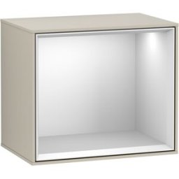 Villeroy und Boch Villeroy et Boch module d' Finion F590MTHH 41.8x35.6x27cm, station de charge, étagère White Matt , Sand Matt Lacquer