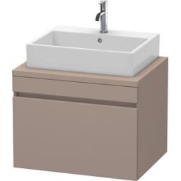 Duravit DuraStyle vasque DS531104343 70 x 54,8 cm, basalte mat, pour console, coulissant 2000