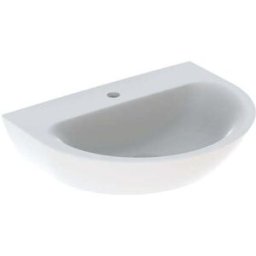 Geberit Renova lavabo 500662011 65 x 50 cm, blanc, avec trou pour robinetterie, sans trop-plein