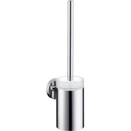 Hansgrohe WC match1 Logis chrome, avec insert en Logis cristal