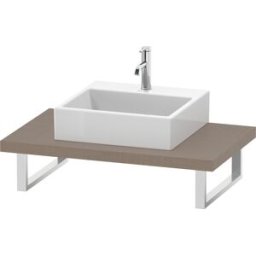 Duravit L-Cube console LC102C07575 épaisseur 4,5 cm, lin, pour Vasques à poser , variable