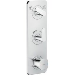 Hansgrohe Axor Citterio C module thermostat 49700000 sans structure, chromé , encastré, avec plaque