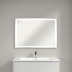 Villeroy und Boch Miroir de salle de bain Villeroy & Boch Finero avec éclairage A4681000 1000 x 700 x 25 mm