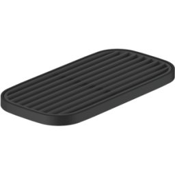 Dornbracht étagère 83481970-33 modèle de la paroi, sans insert de grille, 200 mm, noir mat