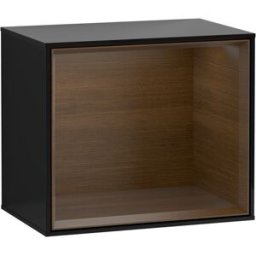 Villeroy und Boch Villeroy et Boch module d' Finion G590GNPH 41.8x35.6cm, station de charge, emotion, étagère Walnut Veneer , Glossy Black Lacquer