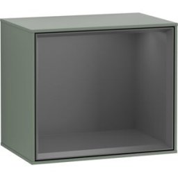 Villeroy und Boch Villeroy et Boch module d' Finion Villeroy et Boch FD10GKGM 41,8x35,6x27cm, étagère Antracite Matt, Olive Matt Lacquer