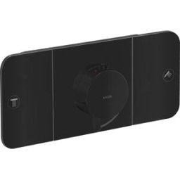 Hansgrohe Axor One set de finition 45712670 module de thermostat encastré, 2 consommateurs, noir mat