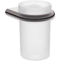 Verre à vin Hewi Série 480 480.04.00070EC avec support, revêtement PVD, chrome noir brillant