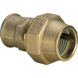 Viega Maxiplex raccord à vis 277819 Ø 50 mm x Rp 1 1/2, bronze à canon, raccord à vis