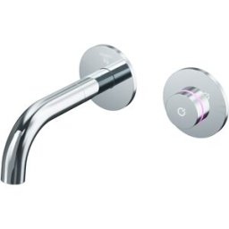 Steinberg iFlow wall mitigeur lavabo 3901810 projection 169mm, contrôle de température entièrement électronique, chromé