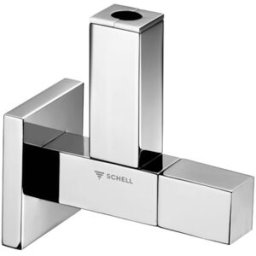 Schell Vanne d'angle quad design 053620699 2000 / 2 ", chromée, 2000 manœuvre pleine